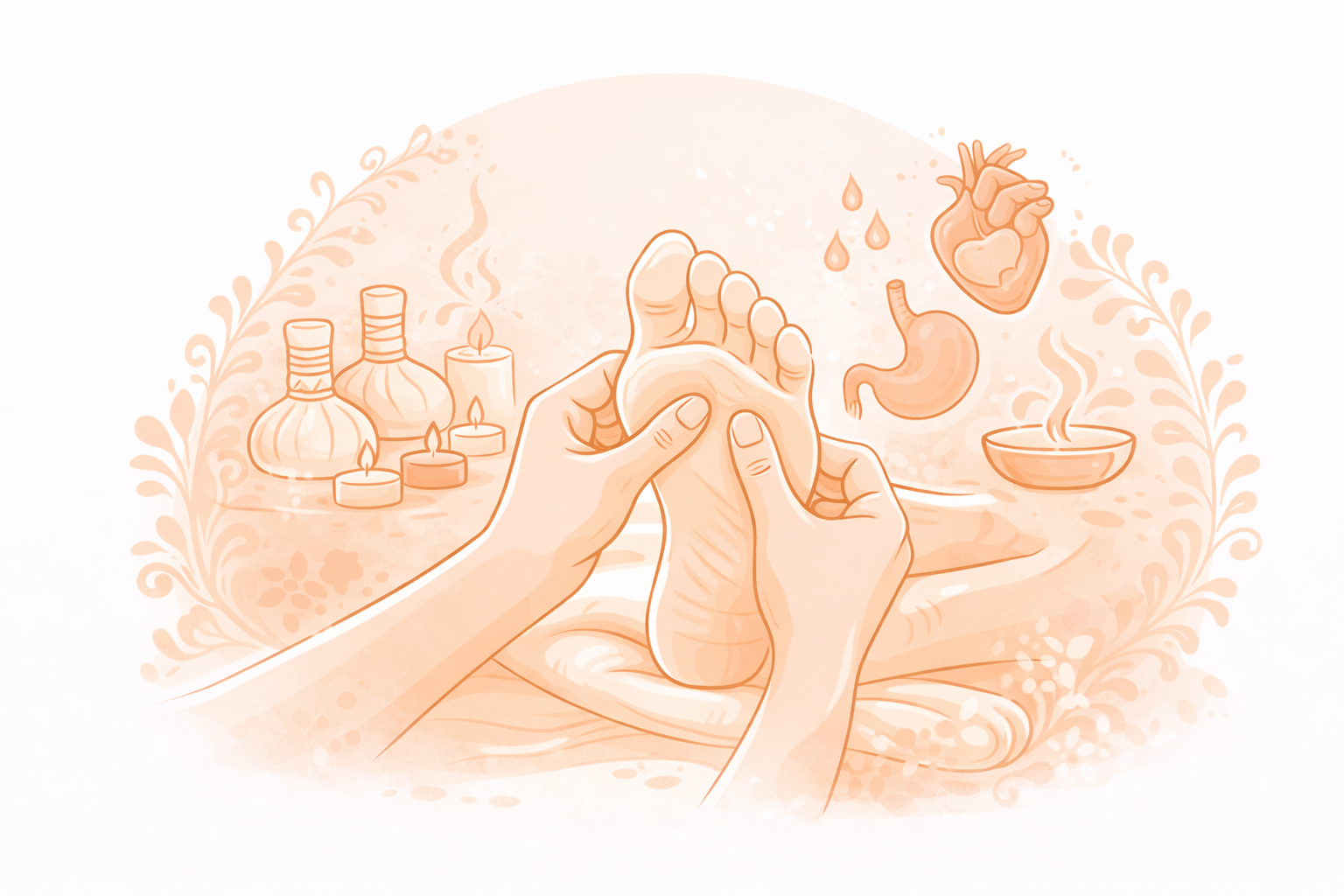 Fußreflexzonen-Massage